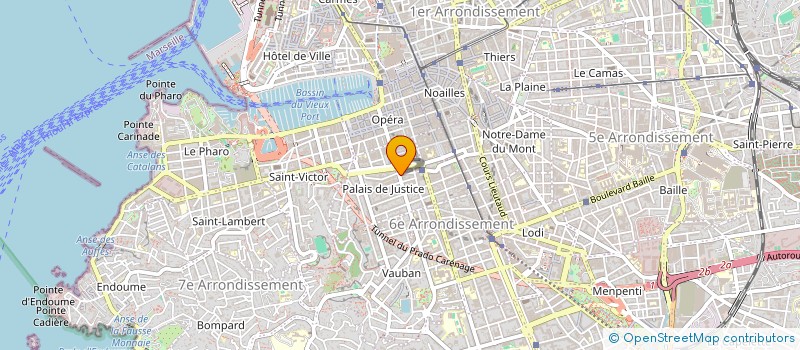 localisation de l'entreprise MADAME DIANE BRINK  MARSEILLE