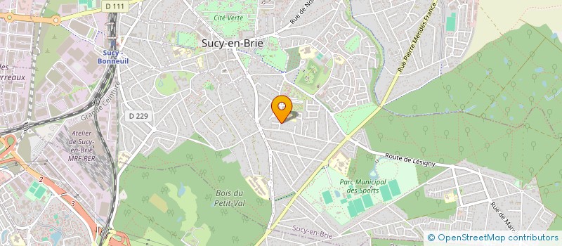 localisation de l'entreprise MADAME DIANE CHAN KY TO  SUCY-EN-BRIE