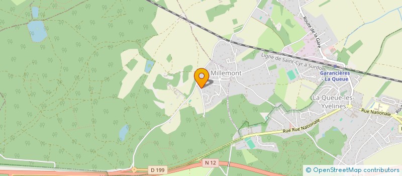 localisation de l'entreprise MADAME DIANE COLLET  MILLEMONT