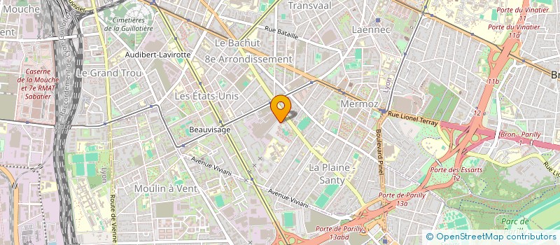localisation de l'entreprise MADAME DIANE CONSTANS à LYON