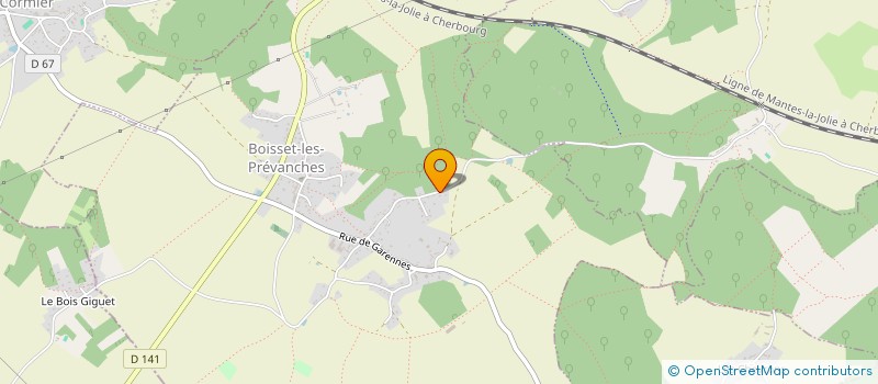 localisation de l'entreprise MADAME DIANE CORNESLY  FAINS