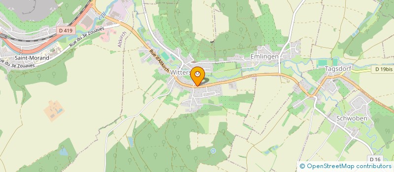 localisation de l'entreprise MADAME DIANE DANESI  TAGSDORF