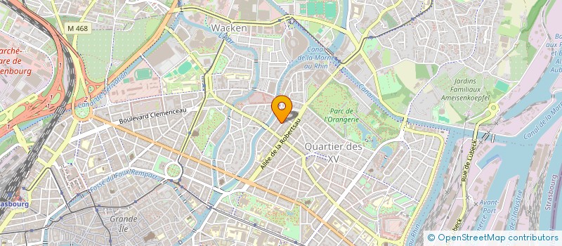 localisation de l'entreprise MADAME DIANE DARTOIS à STRASBOURG