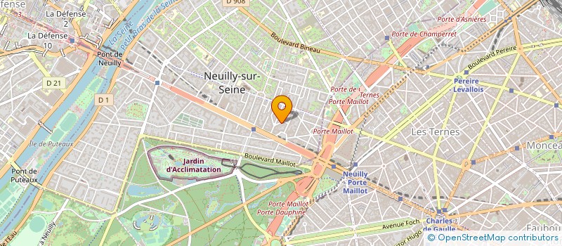 localisation de l'entreprise MADAME DIANE DE BRESSY DE GUAST à NEUILLY-SUR-SEINE