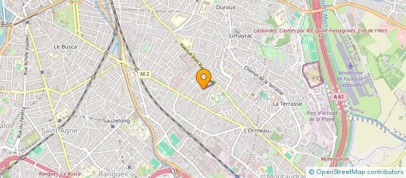 localisation de l'entreprise MADAME DIANE DE CHAMBON à TOULOUSE