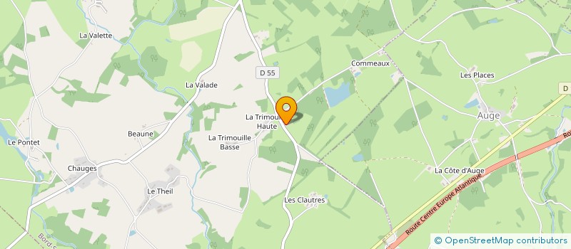 localisation de l'entreprise MADAME DIANE DE LA CHAPELLE  GOUZON