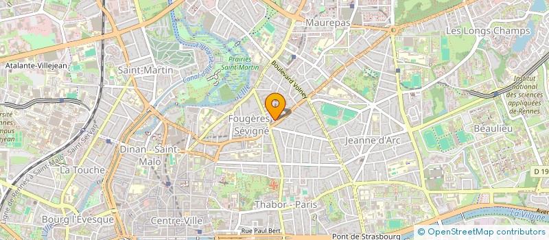 localisation de l'entreprise MADAME DIANE DE LAMBERT  RENNES