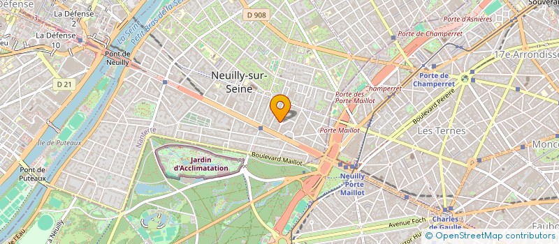 localisation de l'entreprise MADAME DIANE DE MIEULLE à NEUILLY-SUR-SEINE