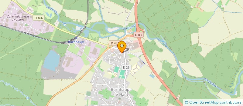 localisation de l'entreprise MADAME DIANE DE NICOLO  BURNHAUPT-LE-HAUT