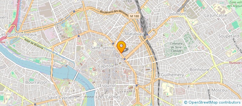 localisation de l'entreprise MADAME DIANE DE THOLOZHNY à TOULOUSE