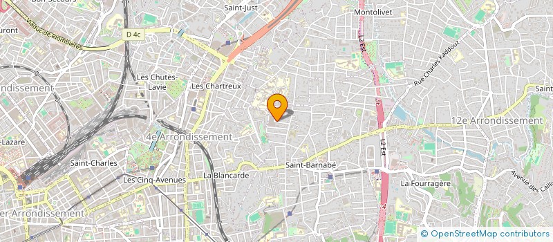 localisation de l'entreprise MADAME DIANE DEMIGNE à MARSEILLE 12