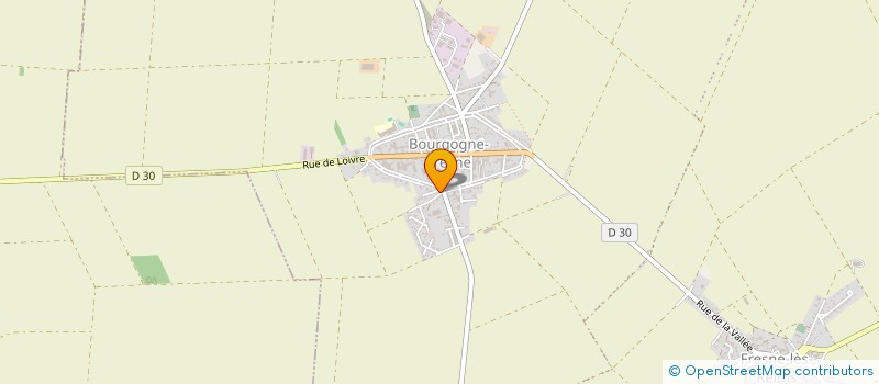 localisation de l'entreprise MADAME DIANE DENIS  BOURGOGNE-FRESNE