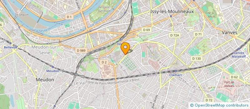 localisation de l'entreprise MADAME DIANE DUBOIS à ISSY-LES-MOULINEAUX