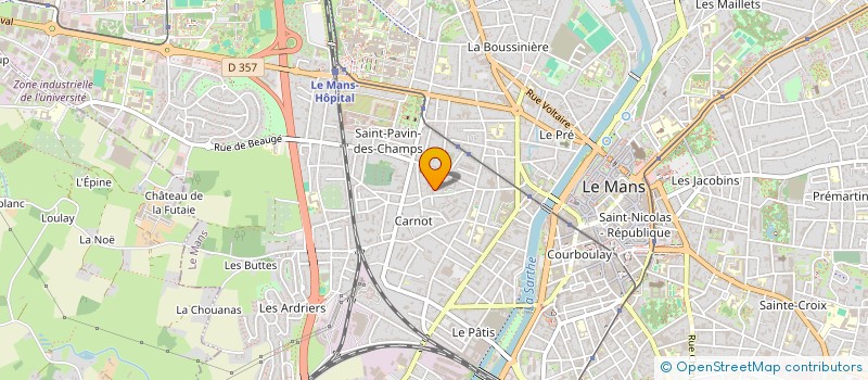 localisation de l'entreprise MADAME DIANE DUBUISSON  LE MANS