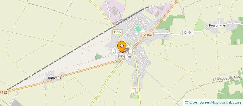 localisation de l'entreprise MADAME DIANE DUFOUR  LA CHAPELLE-LA-REINE