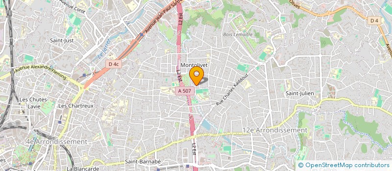 localisation de l'entreprise MADAME DIANE DUIGUO à MARSEILLE