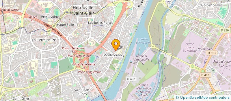 localisation de l'entreprise MADAME DIANE DUPIN à HEROUVILLE-SAINT-CLAIR