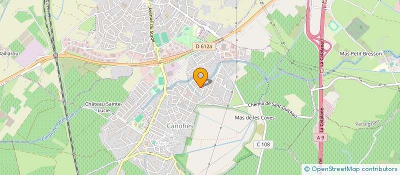 localisation de l'entreprise MADAME DIANE DURAND à CANOHES
