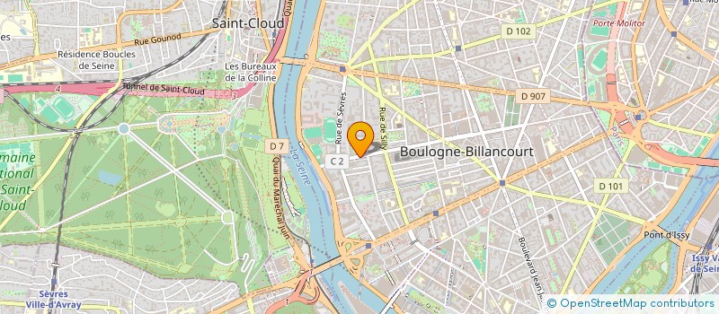 localisation de l'entreprise MADAME DIANE ETCHEGARAY à BOULOGNE-BILLANCOURT