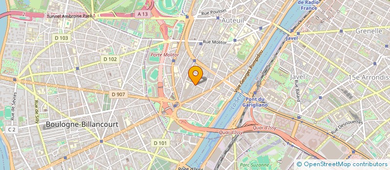 localisation de l'entreprise MADAME DIANE FARKAS  PARIS