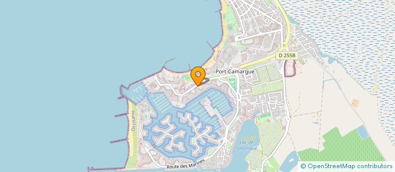 localisation de l'entreprise MADAME DIANE FLAHAULT  LE GRAU-DU-ROI