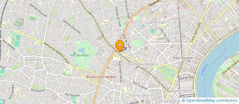 localisation de l'entreprise MADAME DIANE FRAIKIN  BORDEAUX