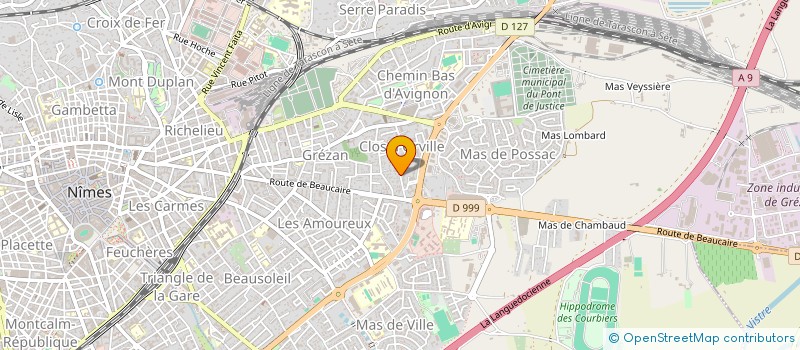 localisation de l'entreprise MADAME DIANE GARDE  NIMES