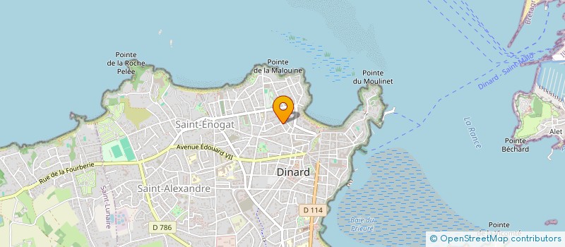 localisation de l'entreprise MADAME DIANE GIRAUD à DINARD