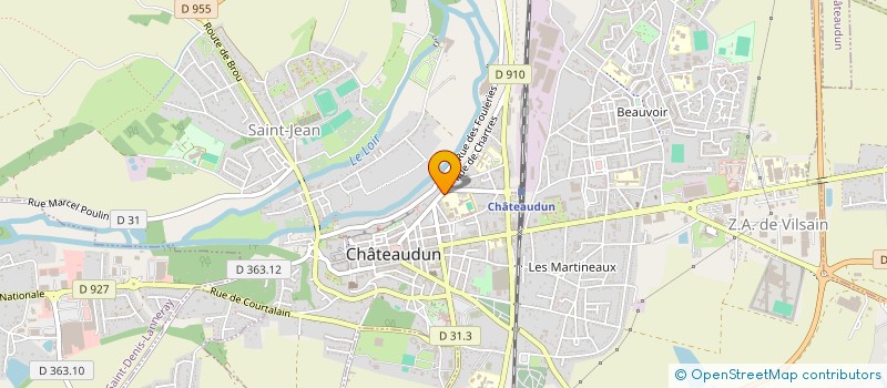 localisation de l'entreprise MADAME DIANE GUIOT-BASSAHAK à CHATEAUDUN