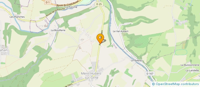 localisation de l'entreprise MADAME DIANE GUYON à MENIL-HUBERT-SUR-ORNE