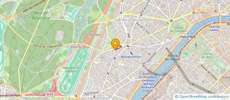 localisation de l'entreprise MADAME DIANE HACCOUN  PARIS