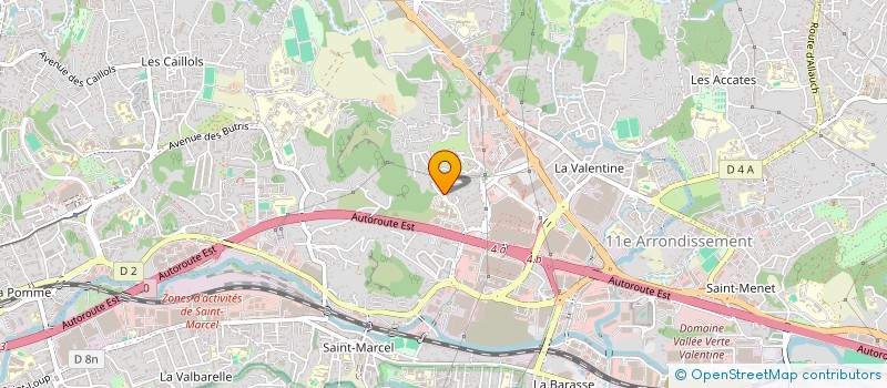 localisation de l'entreprise MADAME DIANE HADJADJ  MARSEILLE