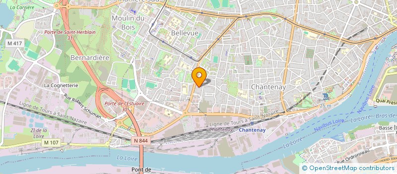 localisation de l'entreprise MADAME DIANE HARDY à NANTES