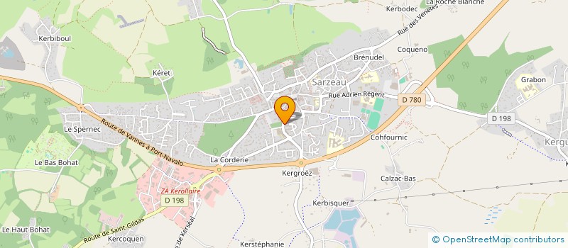 localisation de l'entreprise MADAME DIANE HAUDEVILLE  SARZEAU