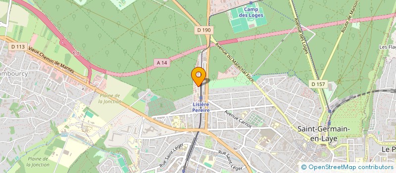 localisation de l'entreprise MADAME DIANE HEMINA EBENDA à SAINT-GERMAIN-EN-LAYE