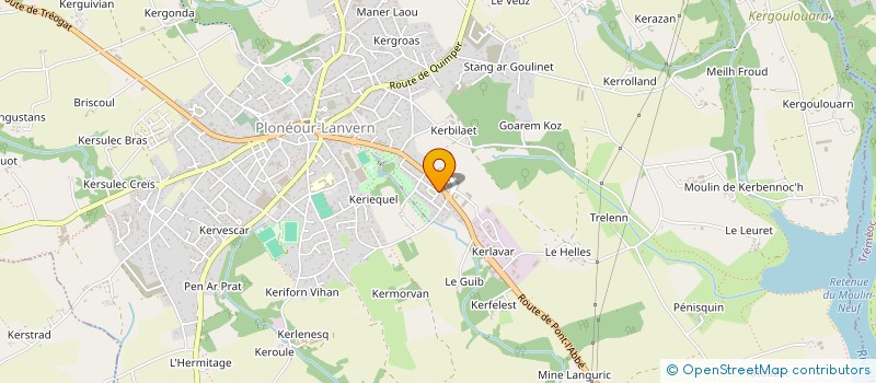 localisation de l'entreprise MADAME DIANE HENRIOT à PLONEOUR-LANVERN