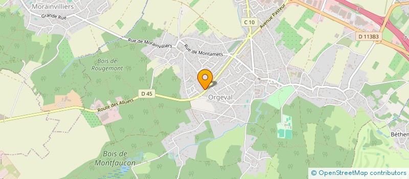 localisation de l'entreprise MADAME DIANE KEMO TAKAM  POISSY