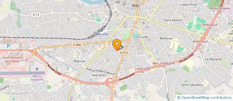 localisation de l'entreprise MADAME DIANE LE BORGNE à ALBI