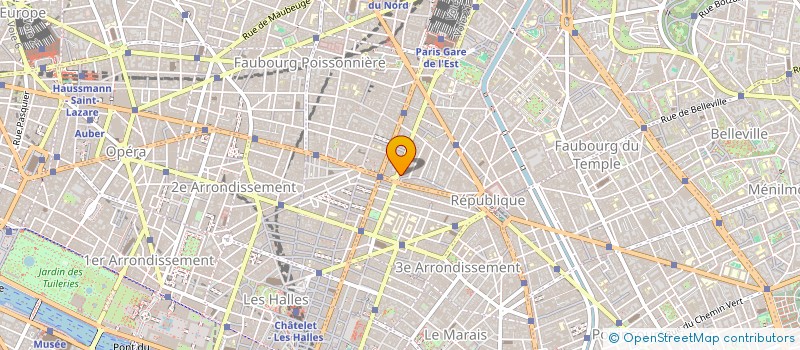 localisation de l'entreprise MADAME DIANE LE GREVES à PARIS 10