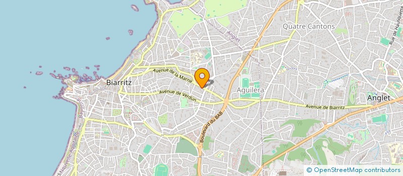 localisation de l'entreprise MADAME DIANE LE PAPE à BIARRITZ