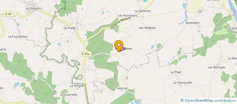 localisation de l'entreprise MADAME DIANE LESSORE DE SAINTE FOY à SAINT-YRIEIX-SOUS-AIXE
