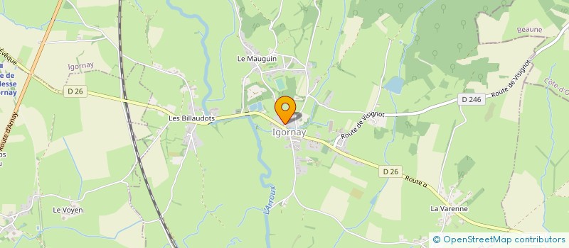 localisation de l'entreprise MADAME DIANE LETOURNEL  BOUILLAND