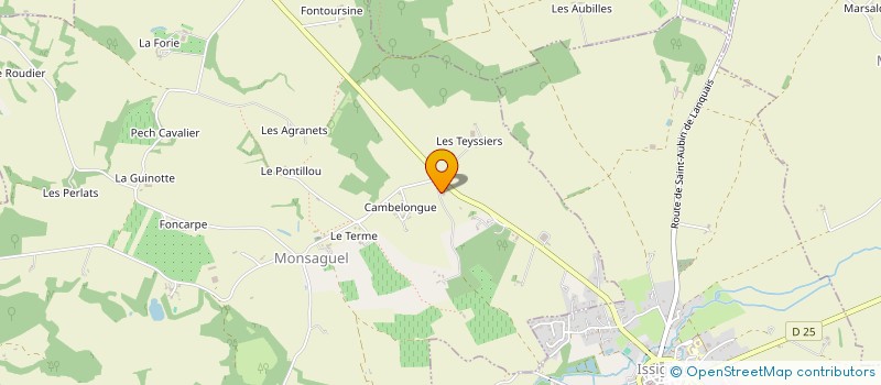 localisation de l'entreprise MADAME DIANE LIENASSON  MONSAGUEL