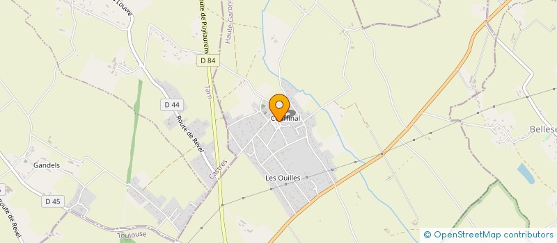 localisation de l'entreprise MADAME DIANE LOISEAU  REVEL