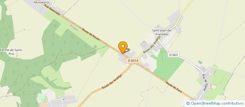 localisation de l'entreprise MADAME DIANE LOISEL  FRENELLES-EN-VEXIN