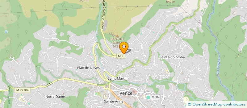 localisation de l'entreprise MADAME DIANE MACCARIO à VENCE