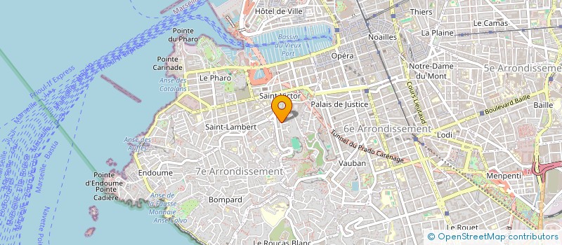 localisation de l'entreprise MADAME DIANE MARRIER D'UNIENVILLE  MARSEILLE