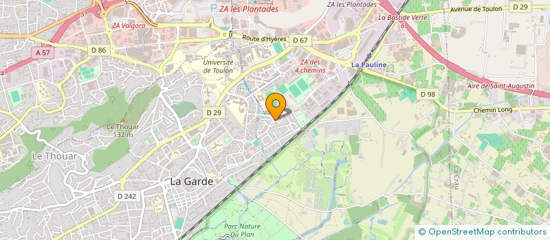 localisation de l'entreprise MADAME DIANE MONA  ROCBARON