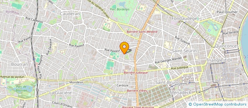 localisation de l'entreprise MADAME DIANE MONHEIM à BORDEAUX