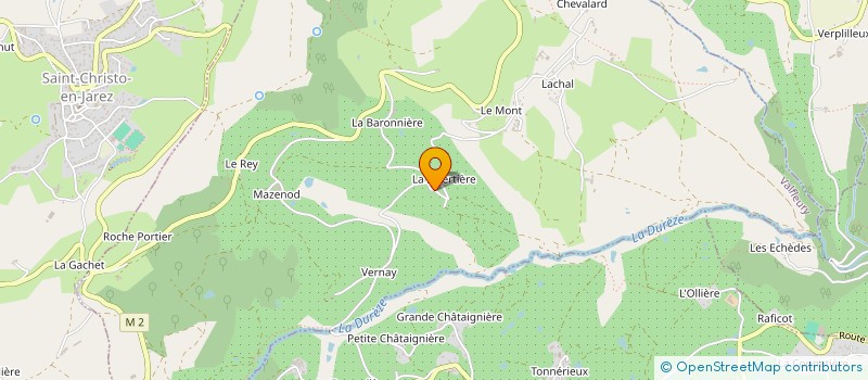 localisation de l'entreprise MADAME DIANE MONTILLAUD-JOYEL  VALFLEURY